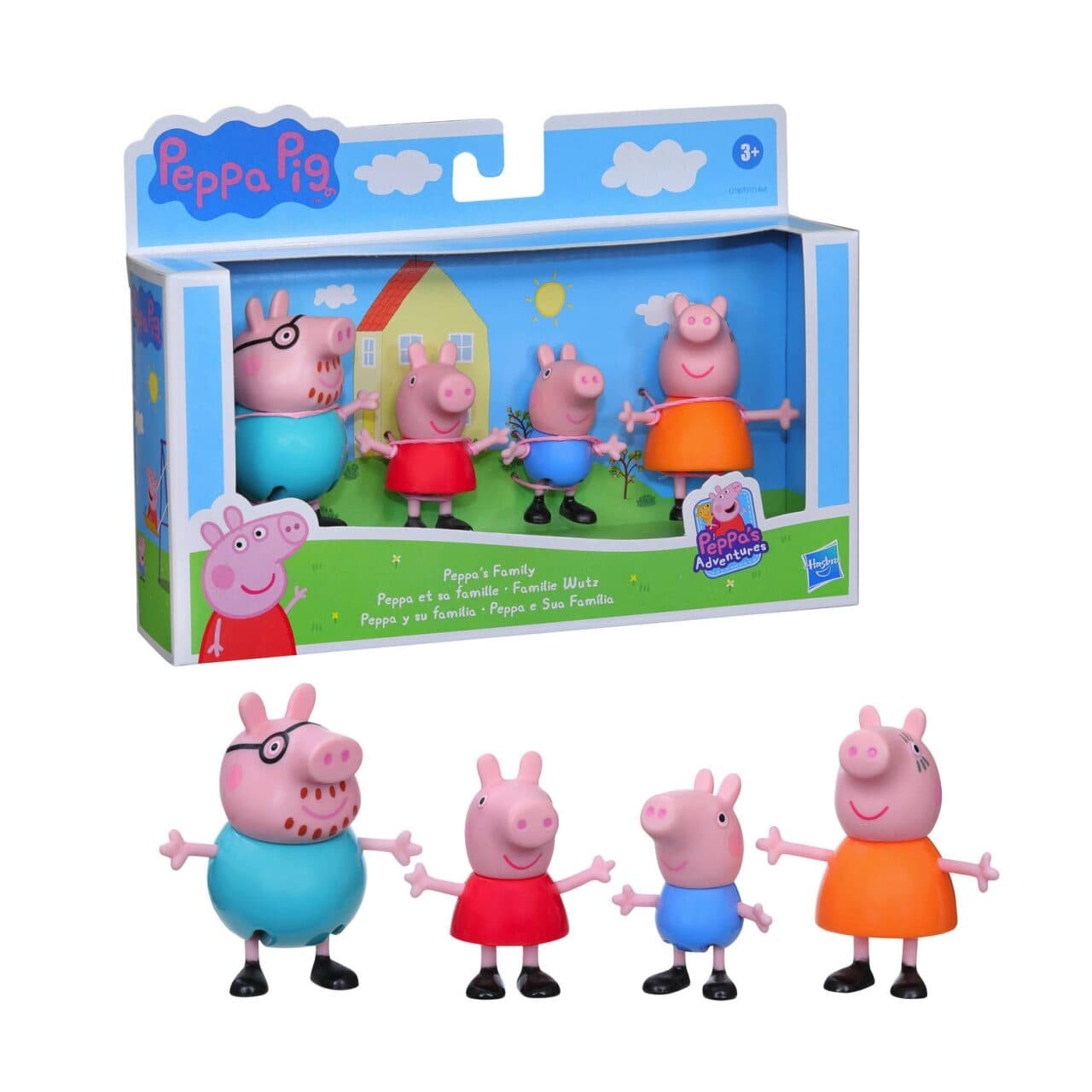 F21715L0C PEP PEPPAS FAMILY 4 PACK AST A4