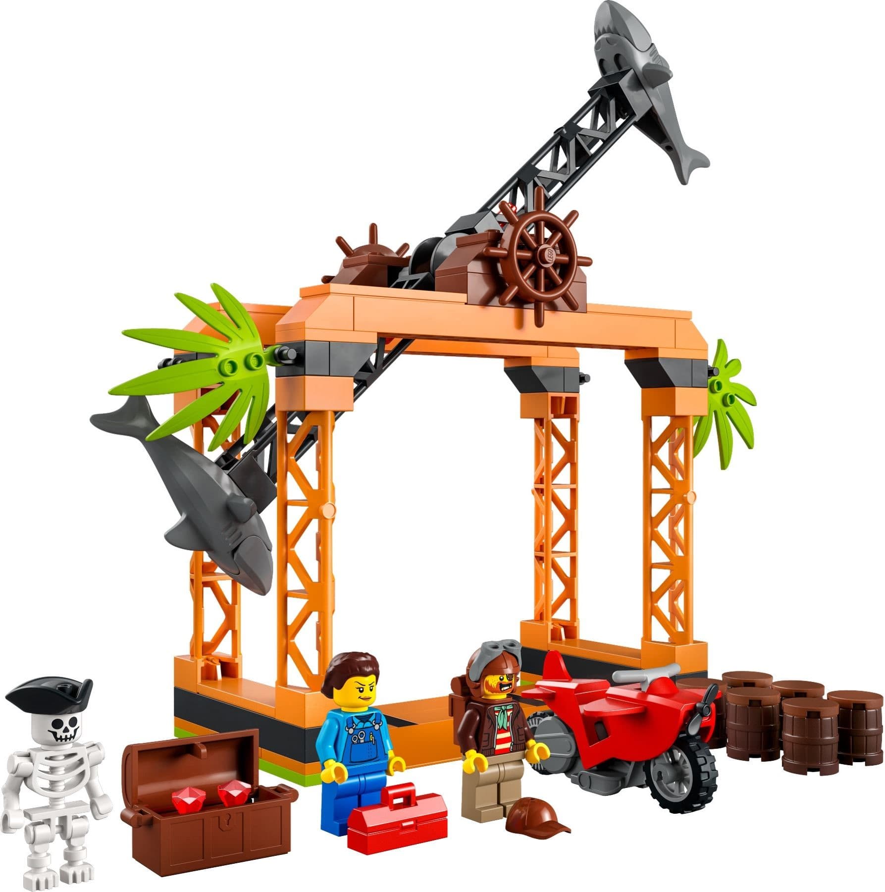 60342 The Shark Attack Stunt Challenge F4