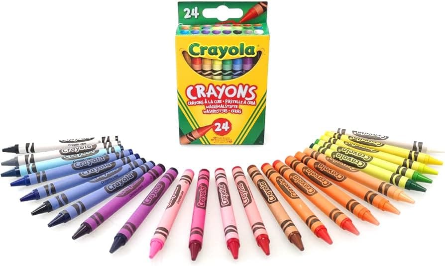 0024 24 CRAYONS