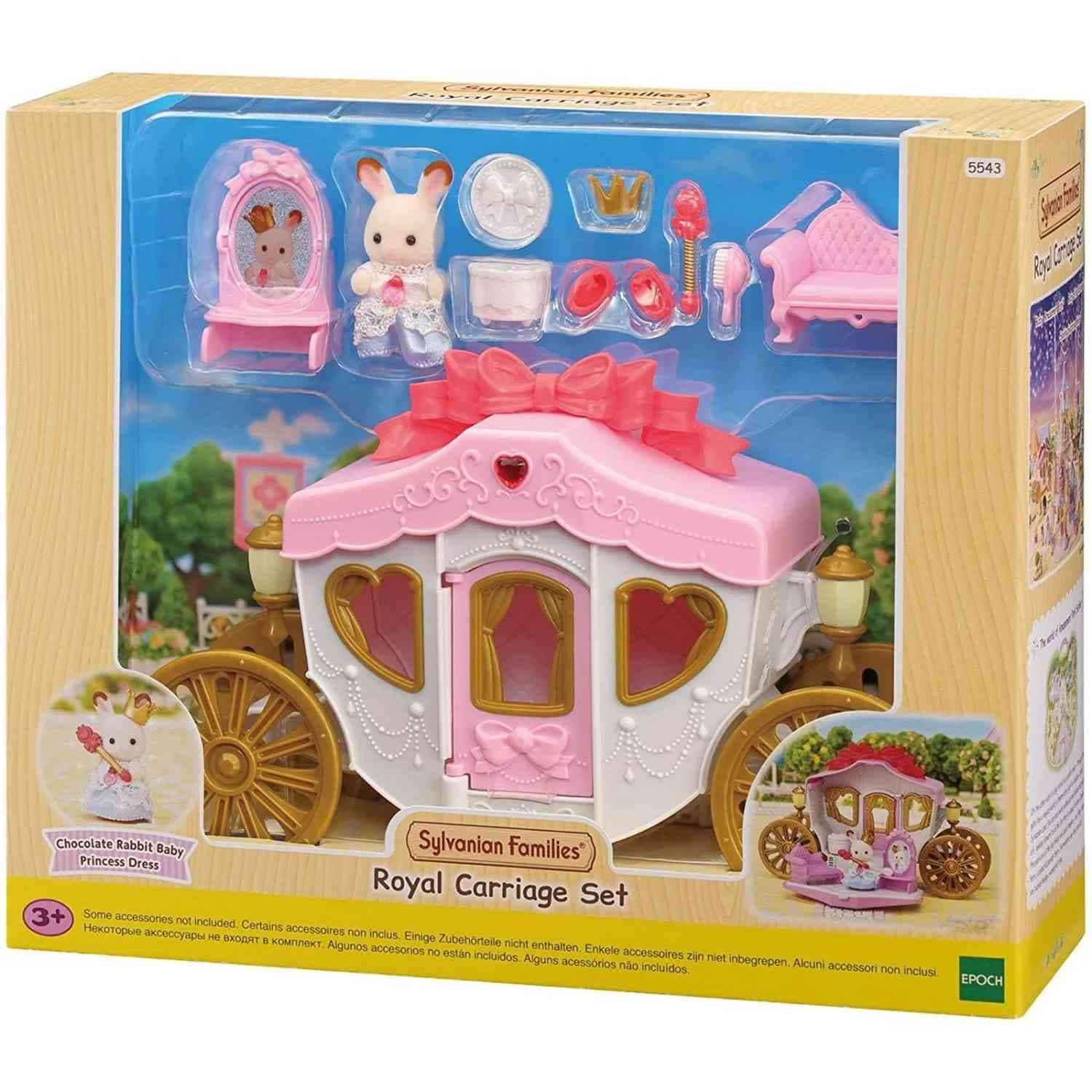 EC5543 SYLVANIAN ROYAL CARRIAGE SET D4