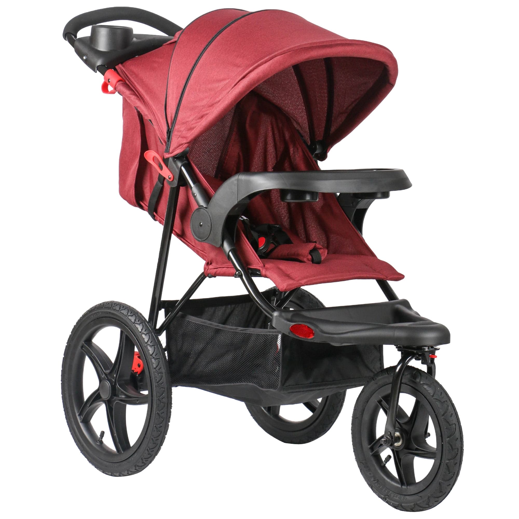 23553 STROLLER WITH BOTTLE, BED D20