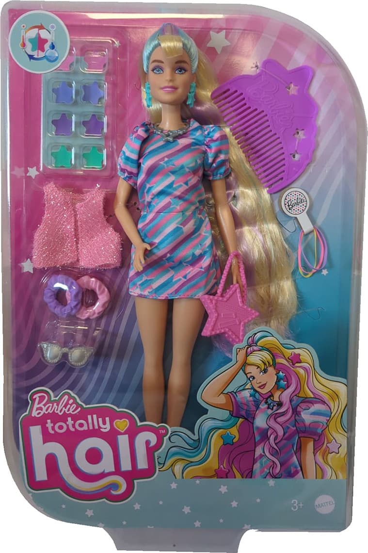 HCM88 BARBIE TOTALLY HAIR - STARS  J2