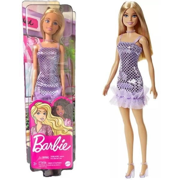 T7580 GLITTER BARBIE ASSORTIMENT  J5