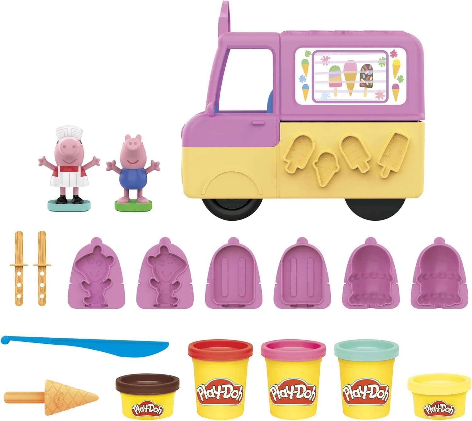 F35975L00 PD PEPPAS ICE CREAM PLAYSET B2