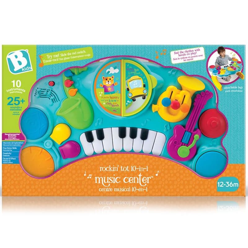 003398 Infantino Rockin Tot 10-In-1 Music Center D13