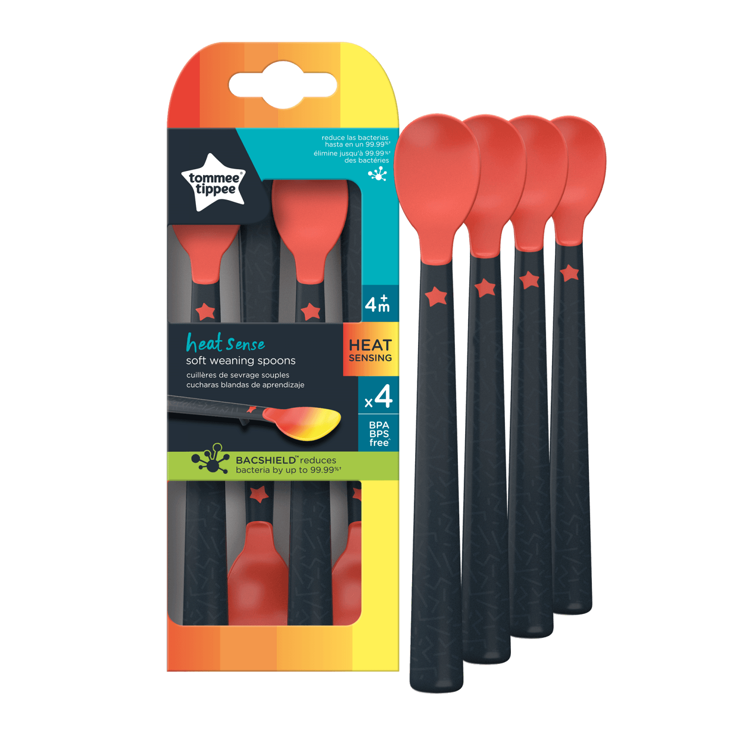 TT0367 TT 4X HEAT SENSE WEANING SPOON AL/IL