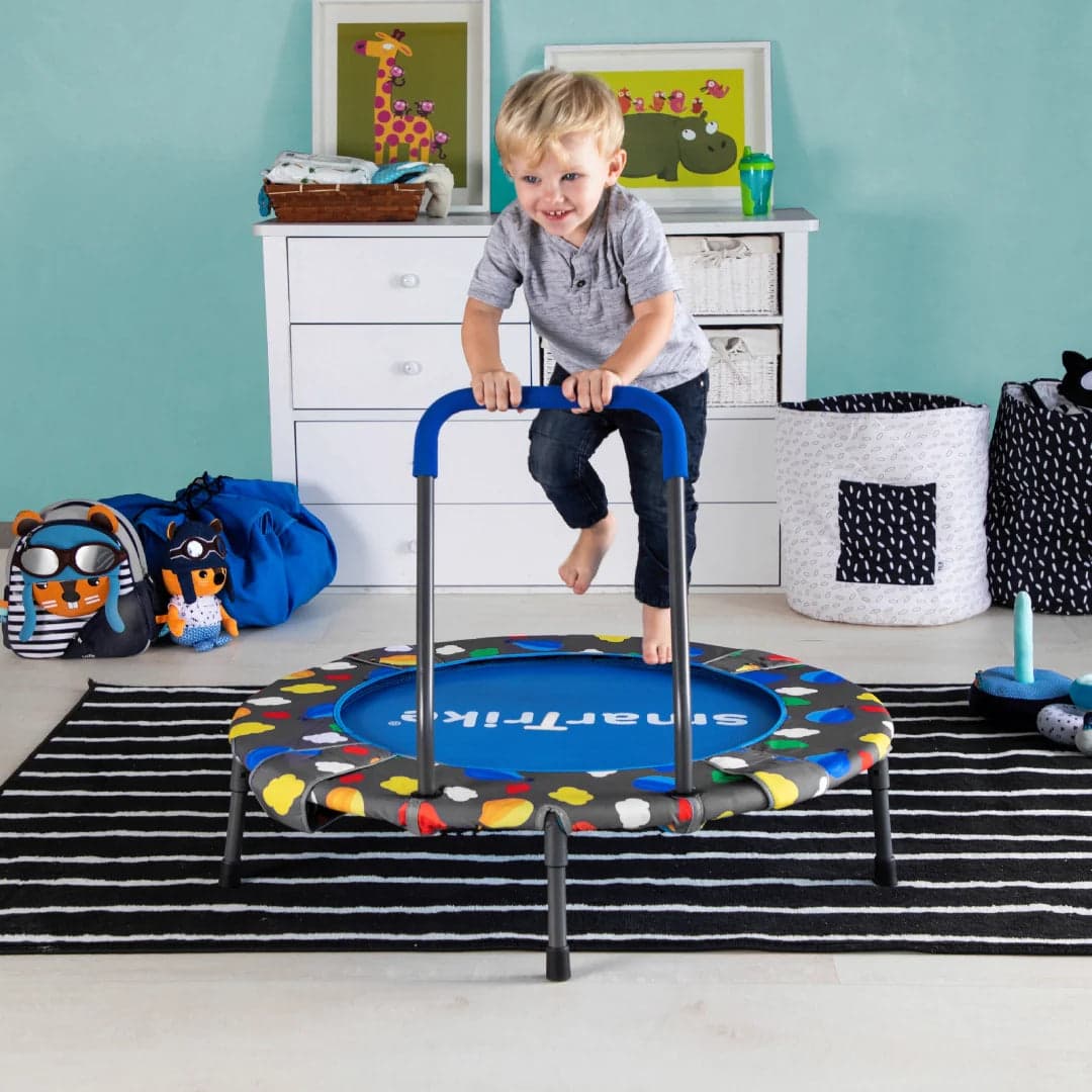 9200005 3 in1 Trampoline with handle&pool& ball