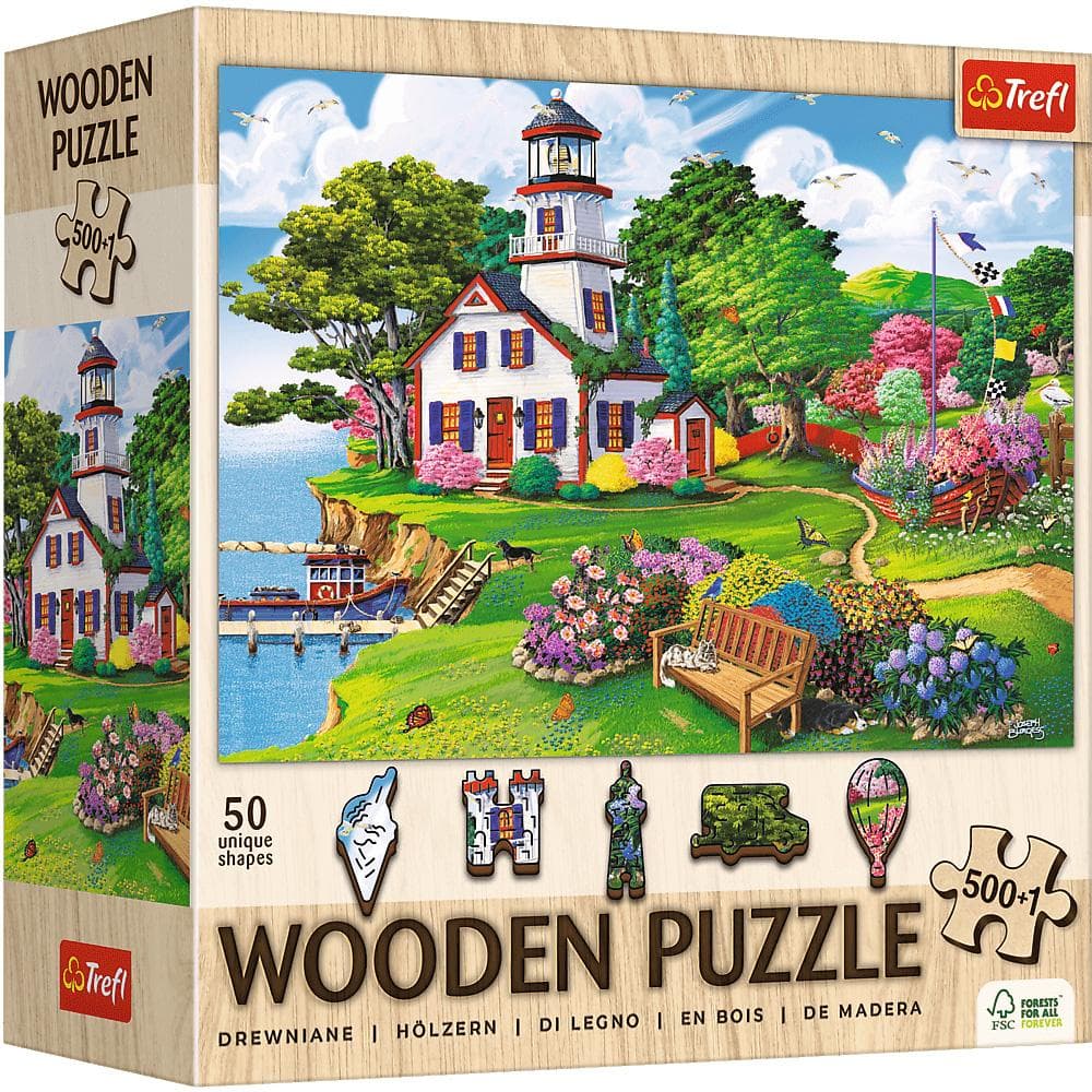 20161 Puzzles - "500+1 Wooden Puzzles" - Summer Haven A11