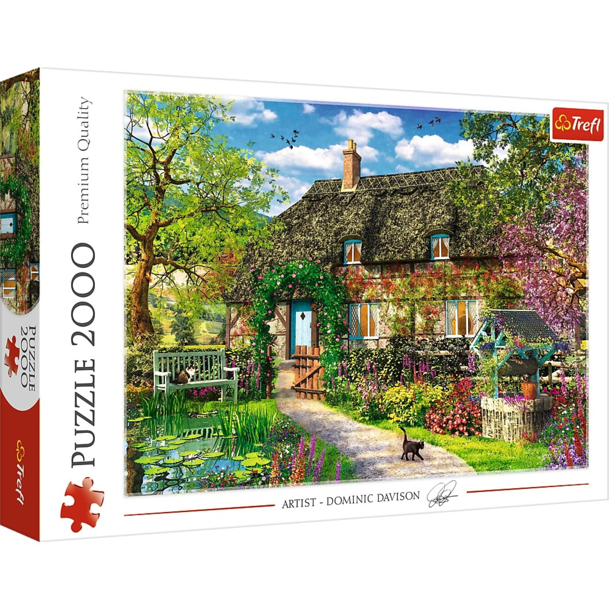 27122 Puzzles - "2000" - Country Cottage B17