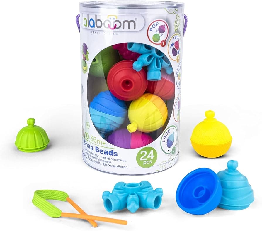 61466 Lalaboom - Geo-shapes and educational beads B13