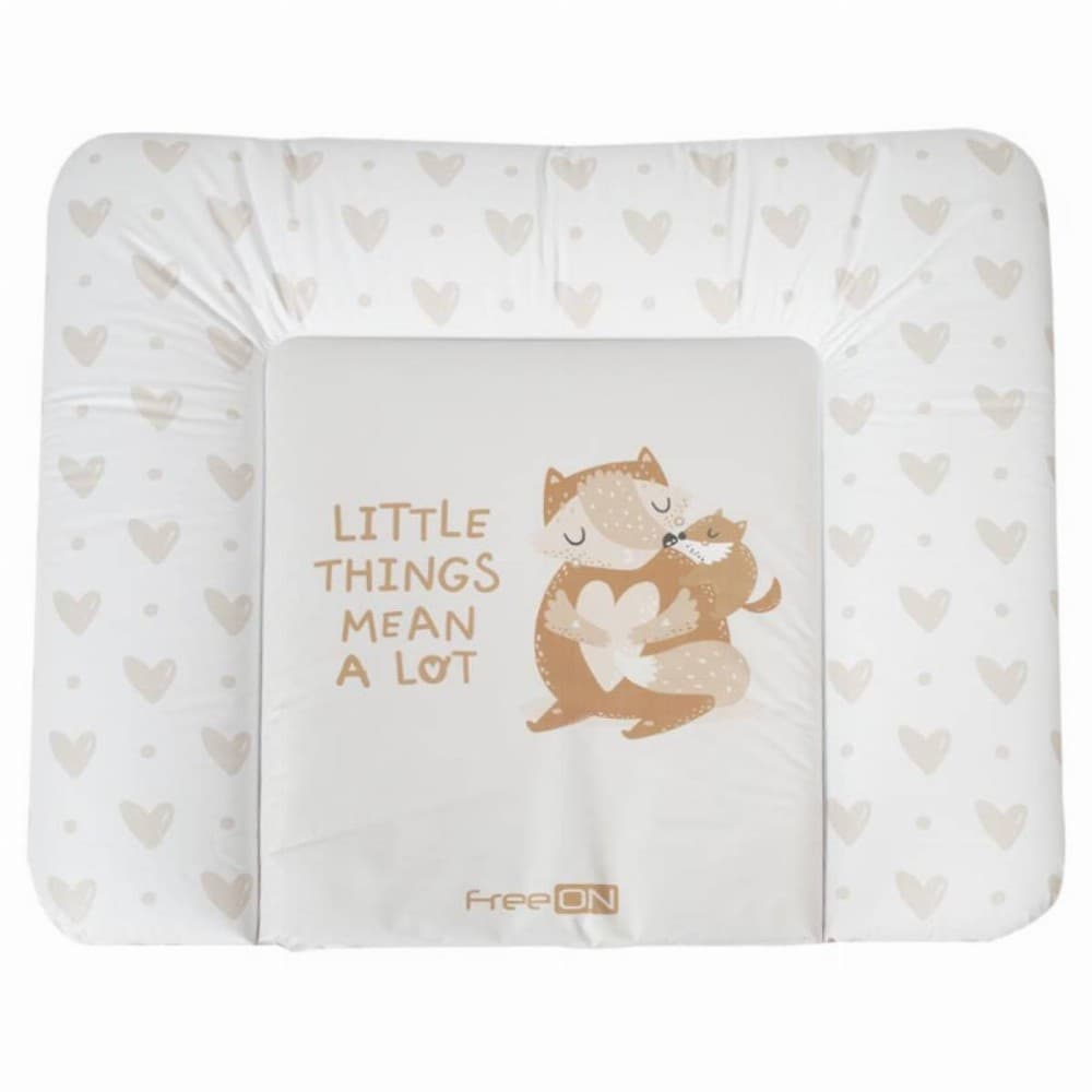 43759 FREEON CHANGING MAT LARGE, LOVE FOX, 85X72 CM