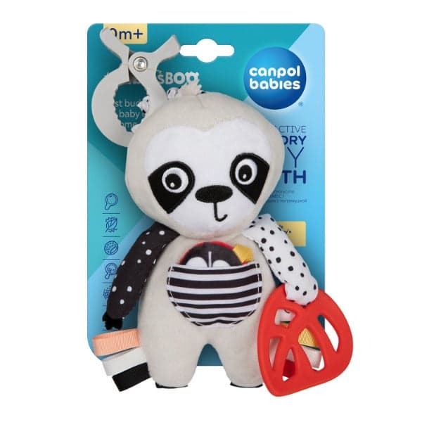 68/090 Canpol babies interactive sensory toy BabiesBoo SLOTH