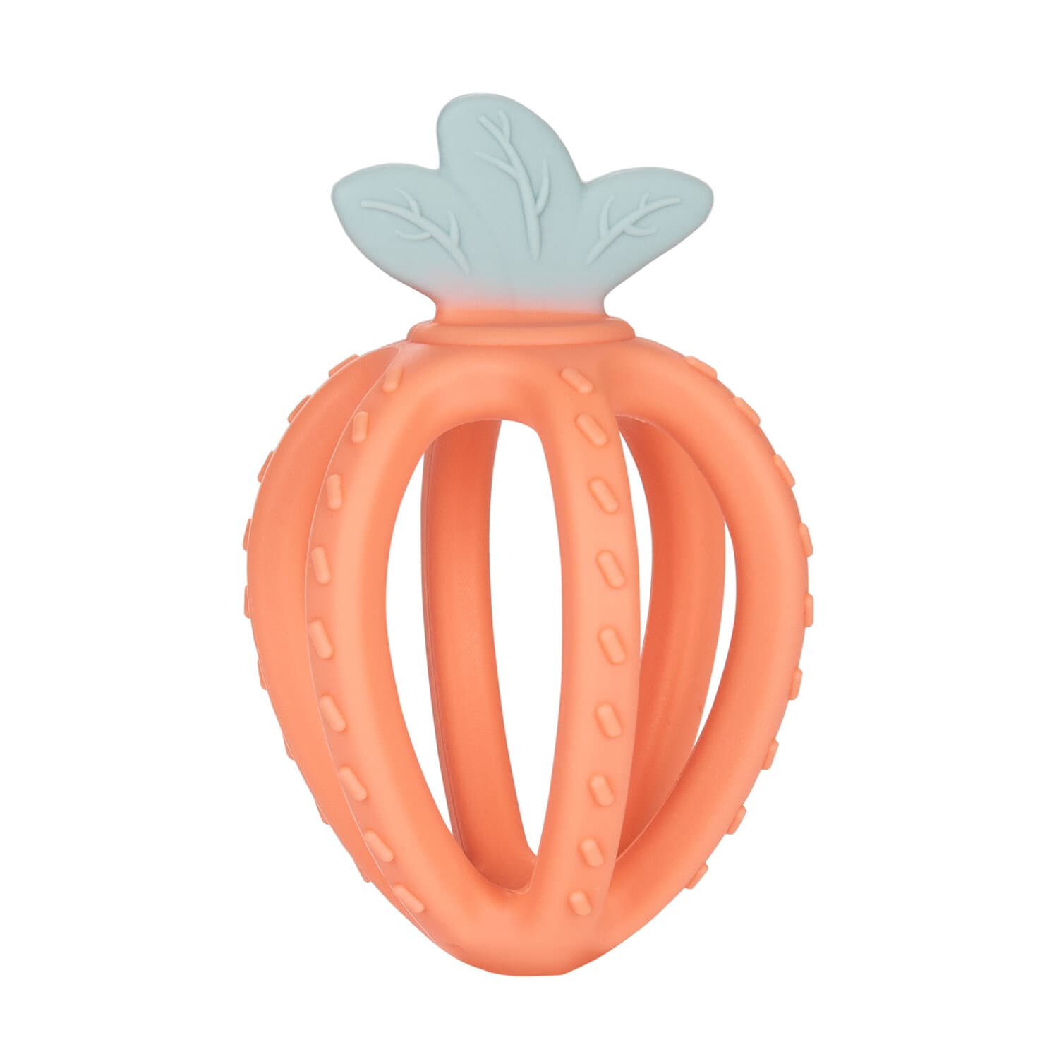 80/400_tur Canpol babies 3D Silicone Sensory Teether STRAWBERRY