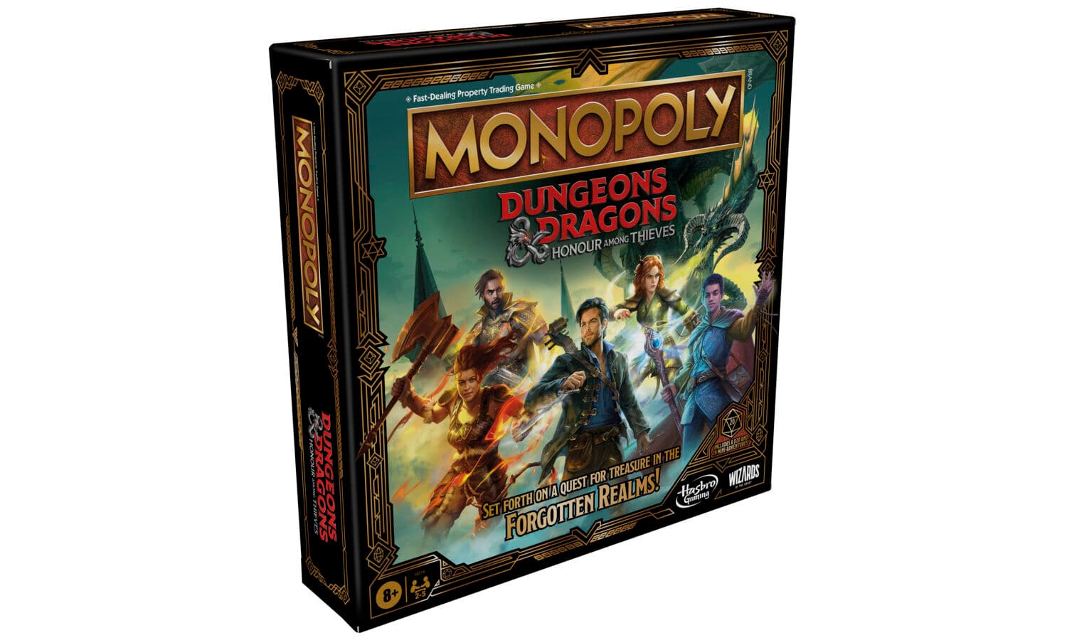 F6219UE2 MONOPOLY DUNGEONS AND DRAGONS MOVIE  A2