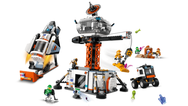 60434 Space Base and Rocket Launch.. F7