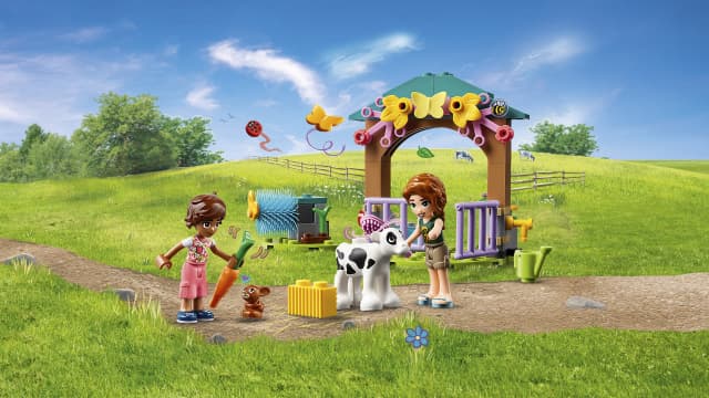 42607 Autumn's Baby Cow Shed E5
