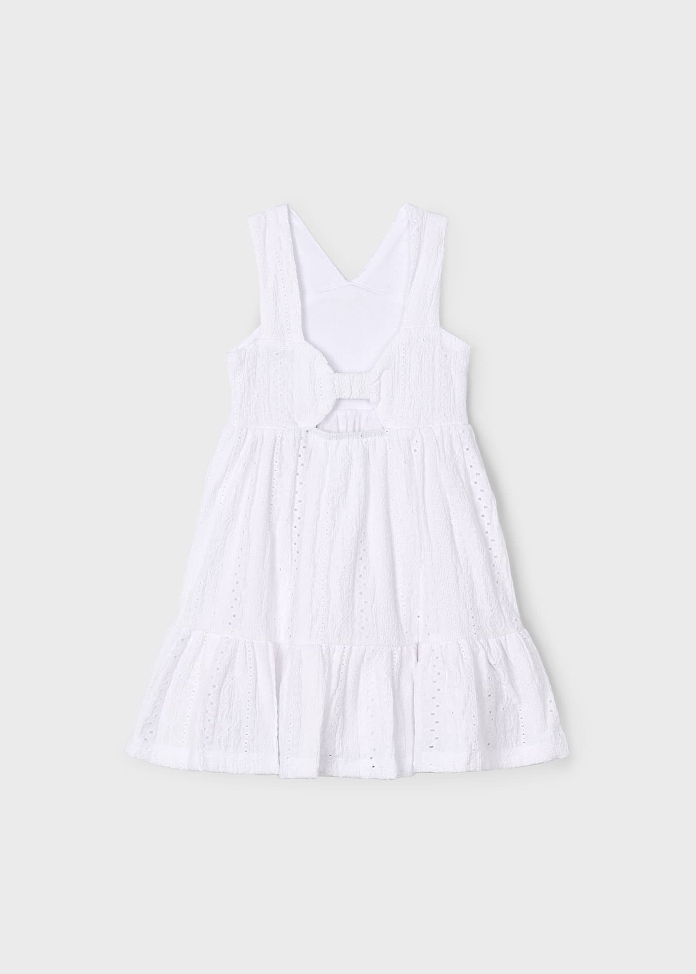 31059914041006 DRESS JACQUARD WHITE 6/9M