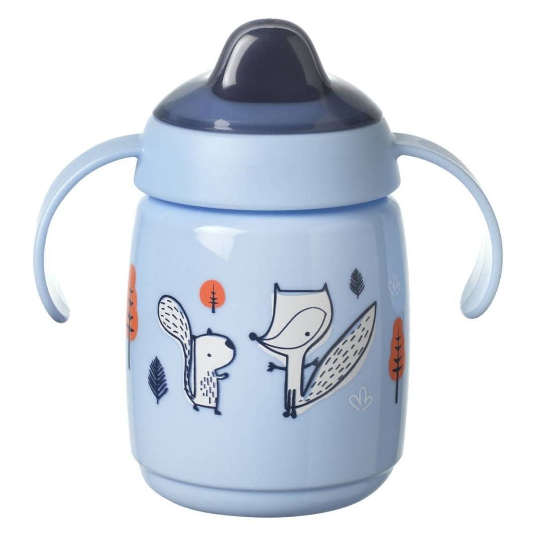TT0391 TT 1X SIPPEE CUP 300ML AL/IL BLUE  (kupe me biberon)