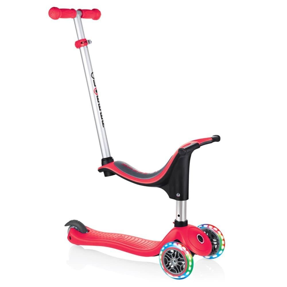 452-100-2 Go Up 4 in 1 Lights Red Scooter