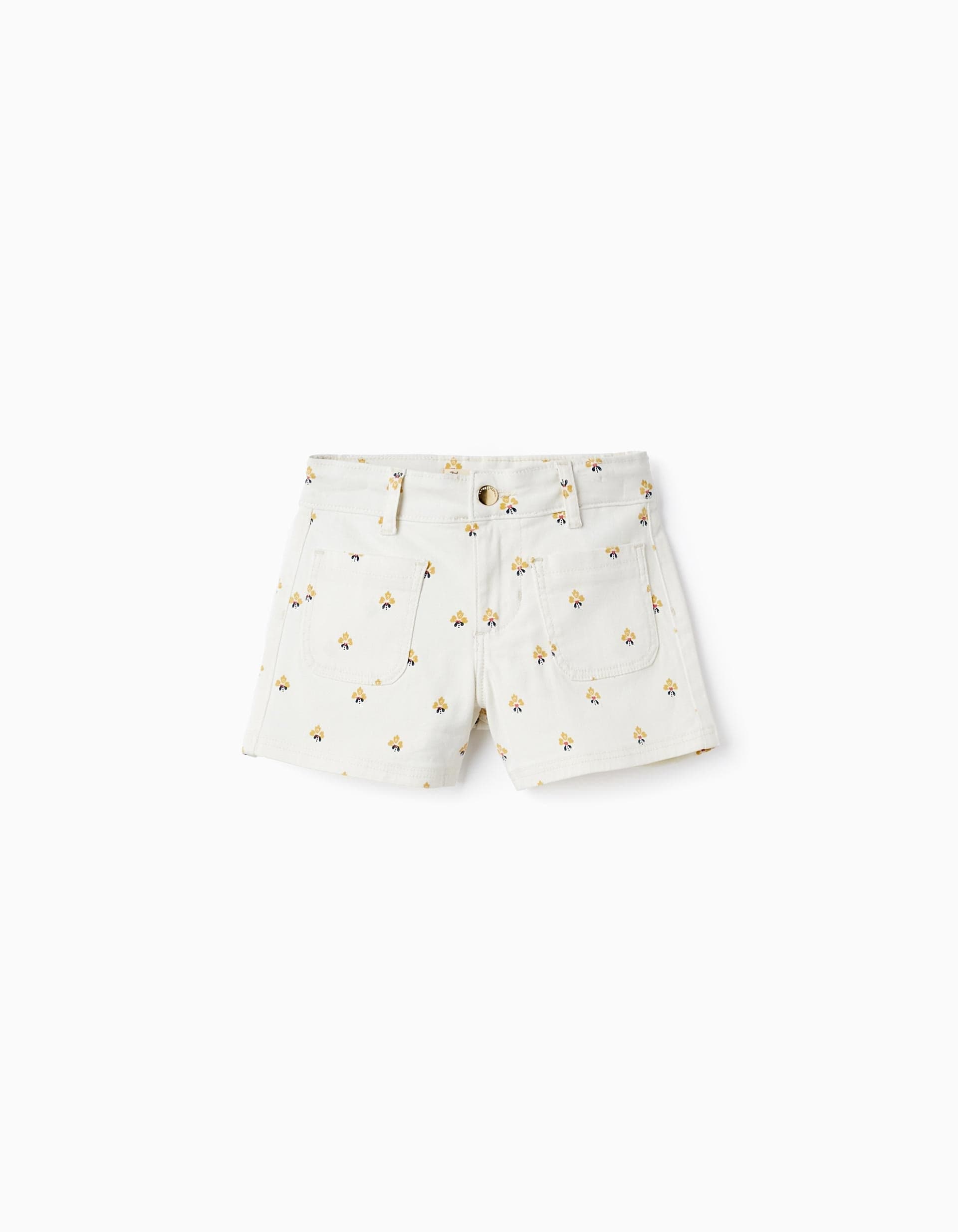 31060203041037 SHORTS TWILL, WHITE, 11/12