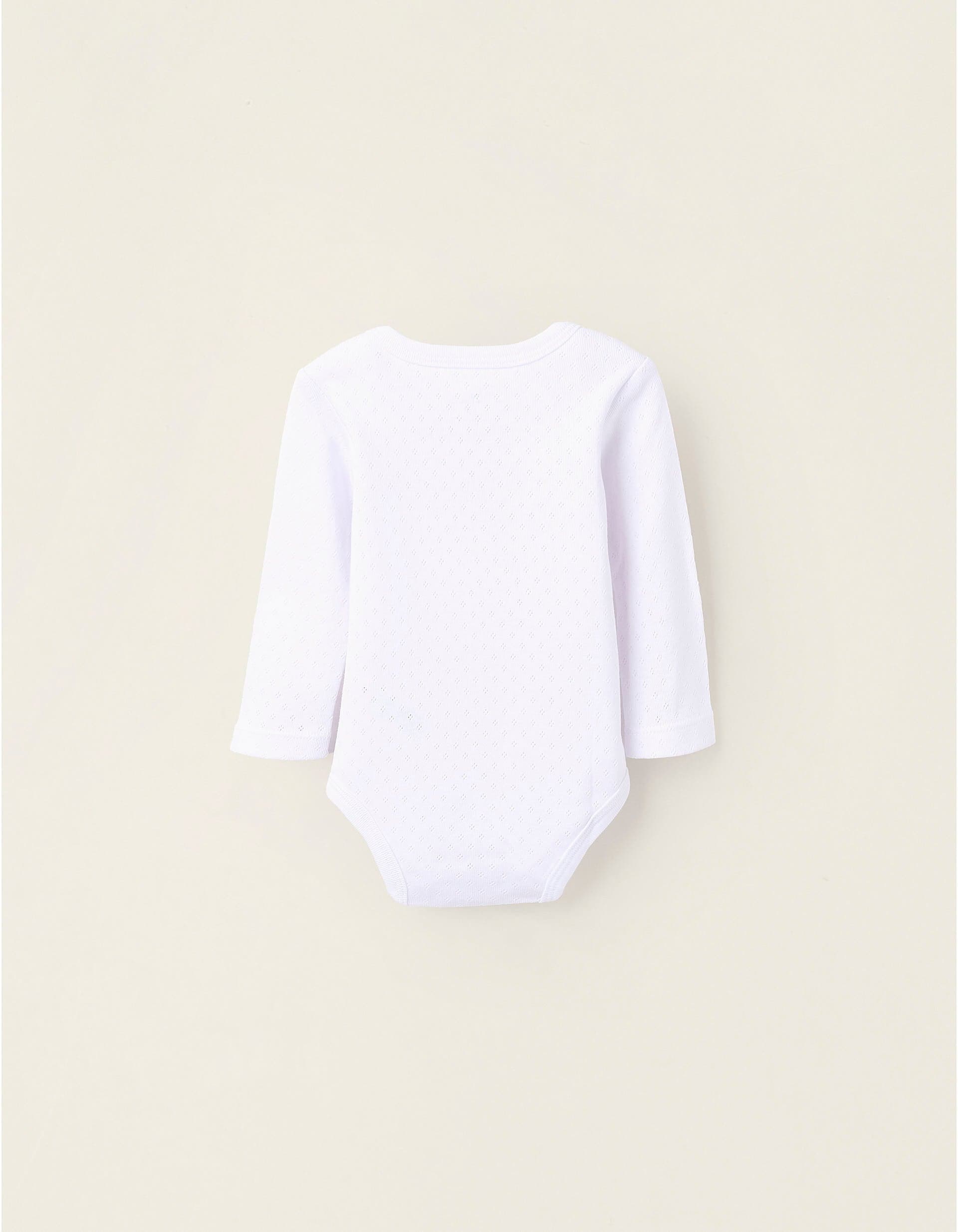 31061389041005 P4 BODIES RIB 1X1, WHITE, 3/6M