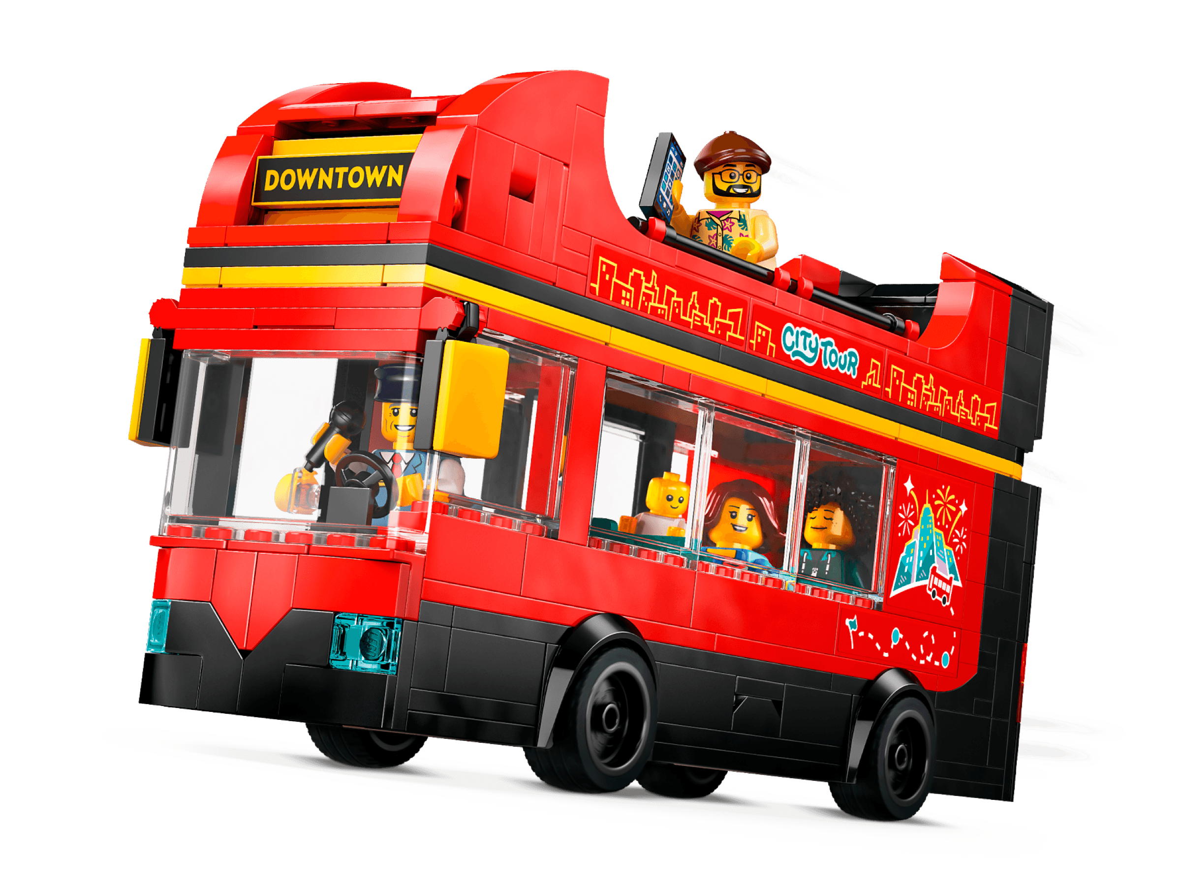 60407 Red Double-Decker Sightseein.. V29