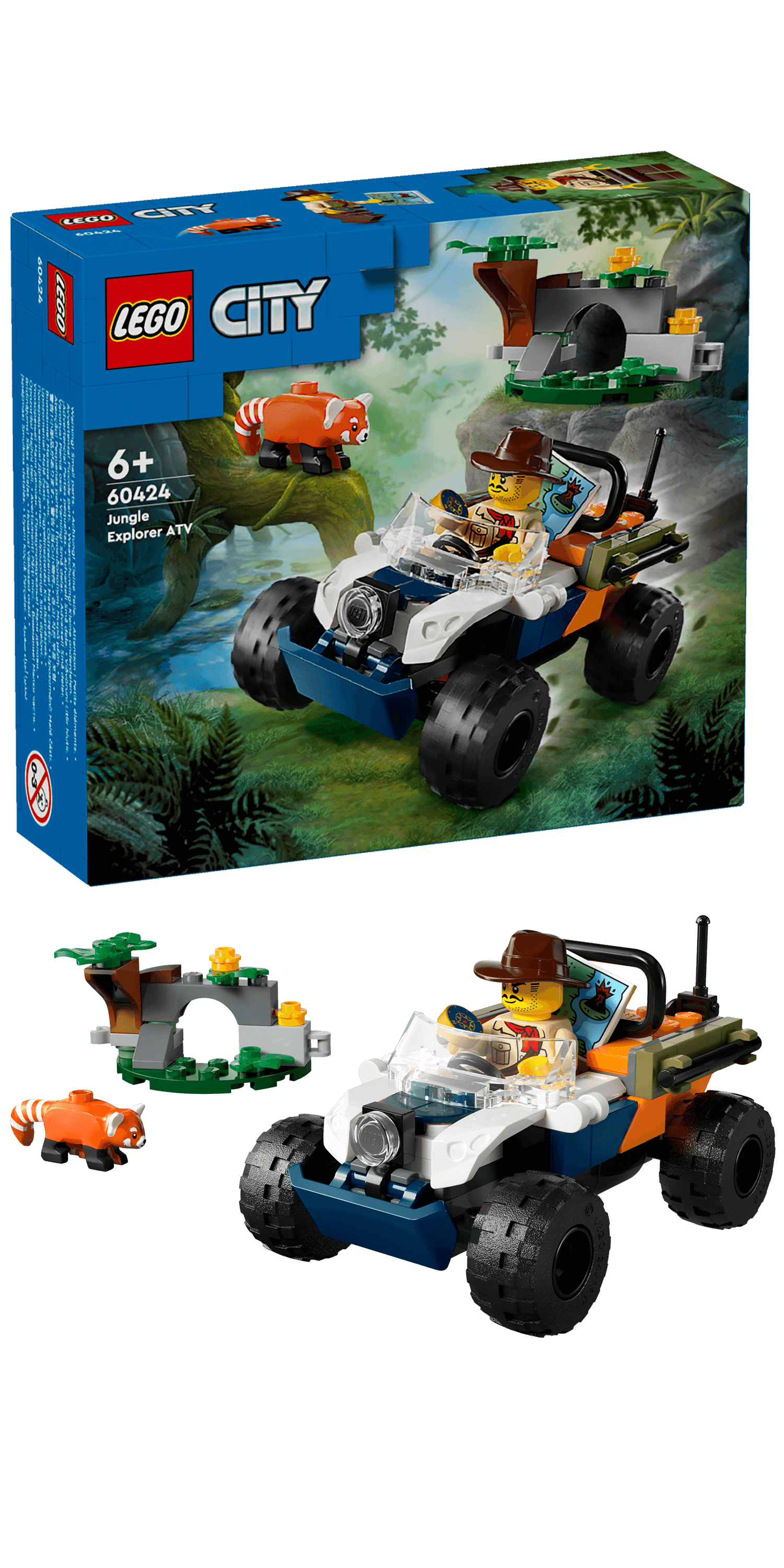 60424 Jungle Explorer ATV Red Pand..  F4