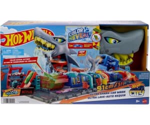 HTN82 HW CITY SHARK CAR WASH  K4
