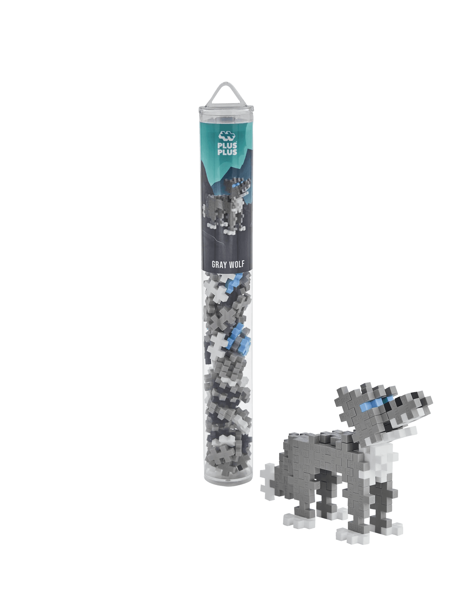 PLSMIX05 PLUS TUBES 100TMX GLITTER/TROPICAL/BEAR/WOLF/