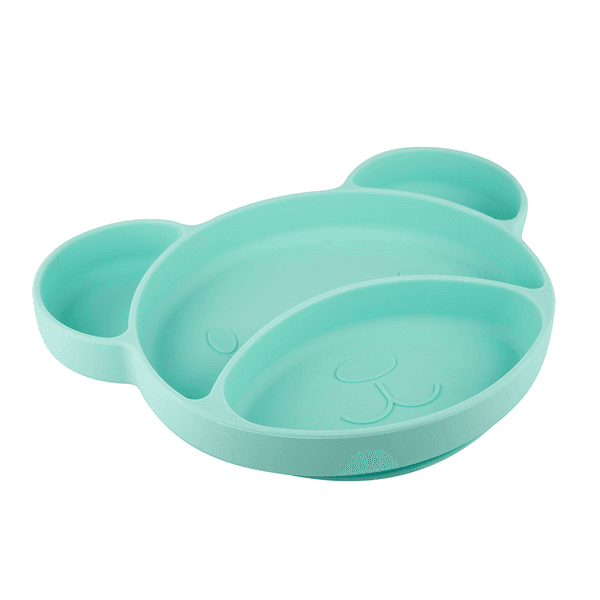 51/401_creme Canpol babies Silicone Suction Plate BEAR