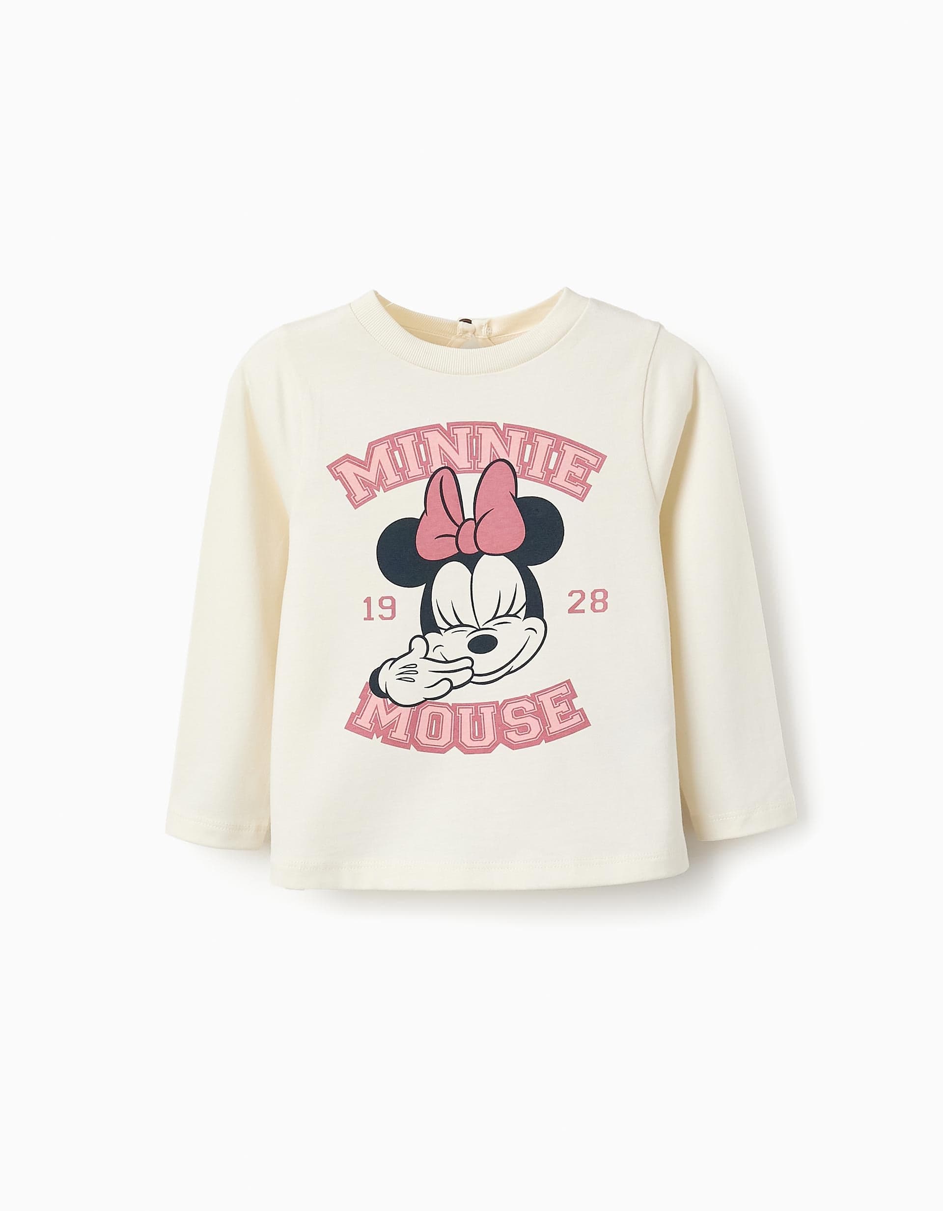 31065674021006 DIS LS TSHIRT, LIGHT BEIGE, 6/9M
