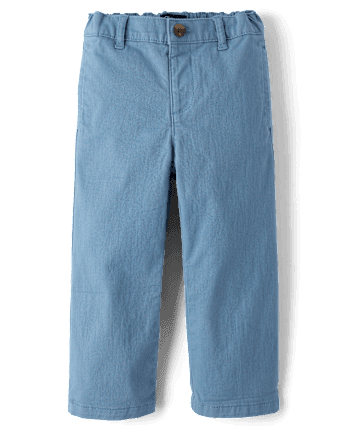 31065751003012 CHINO PANTS TWILL, BLUE, 24/36M BABY BOY