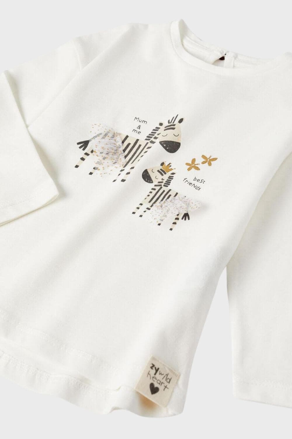 31067635041012 LS SHIRT BAMBULA, WHITE, 24/36M BABY GIRL