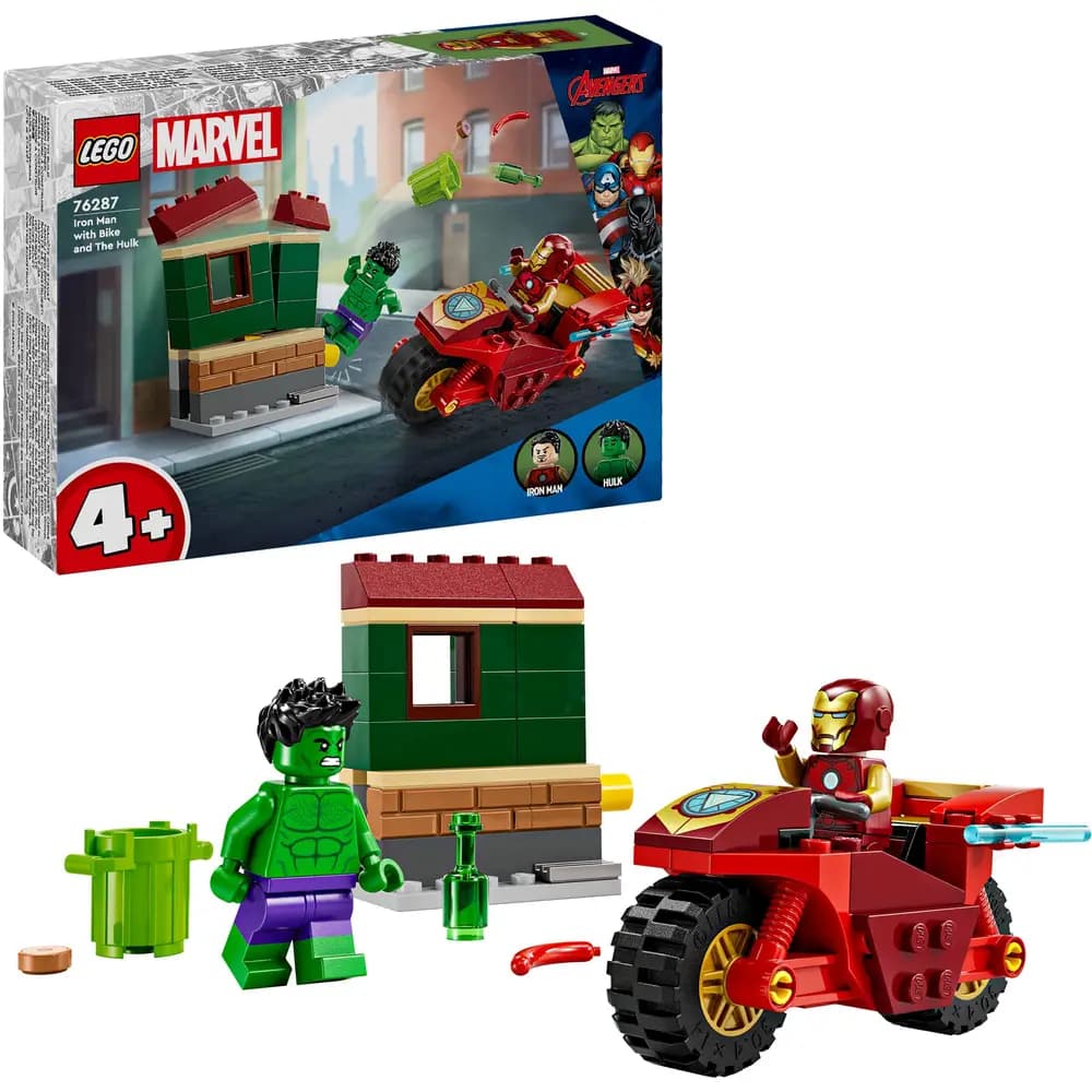 76287 Iron Man with Bike and The H.. V29