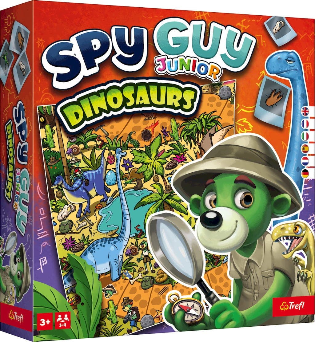 02673 GAME - Spy Guy Junior Dino CZ SK HU RO EL BG SR MK SQ KA