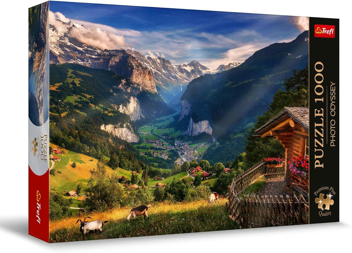 10821 Puzzles - "1000 Premium Plus" - Photo Odyssey: Lauterbrunnen Valley, Switzerland_FSC Mix 70%