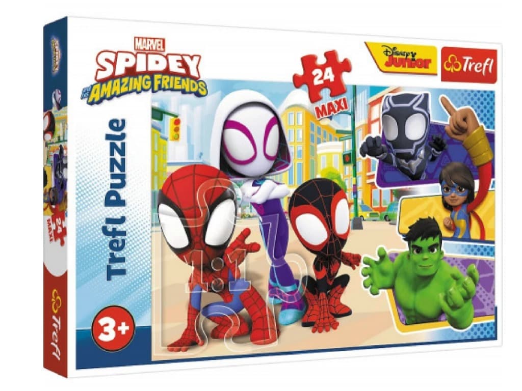 14348 Puzzles - "24 Maxi" - Spidey and his friends / Spidey and his amazing friends