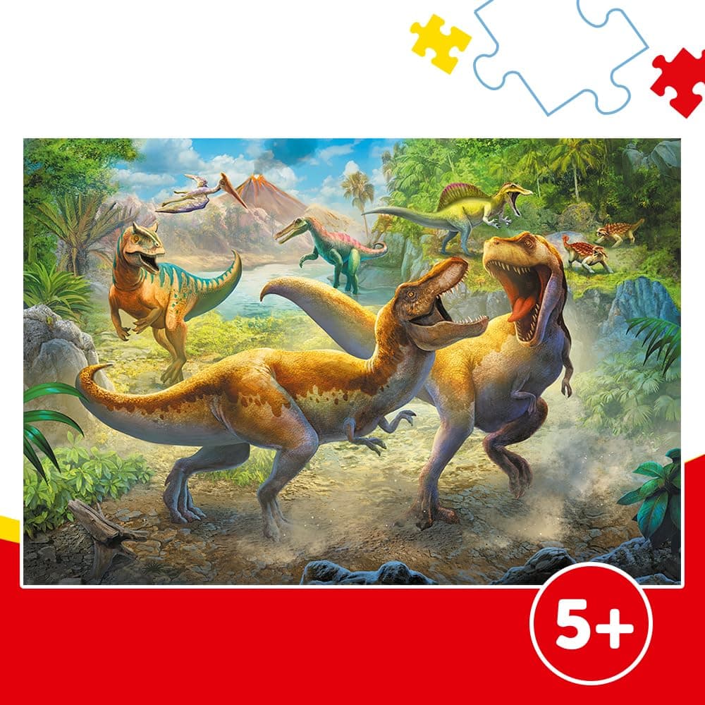 15360 Puzzles - "160" - Fighting Tyrannosaurs / Trefl