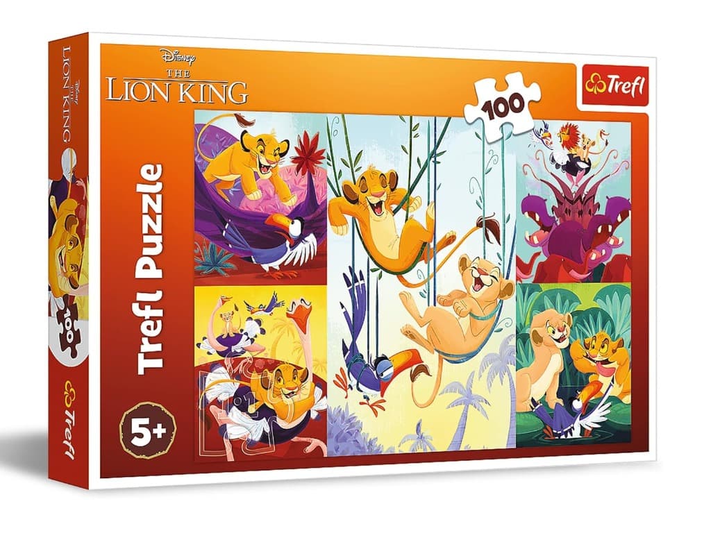 16478 Puzzles - "100" - Courageous Lion King / Disney Lion King