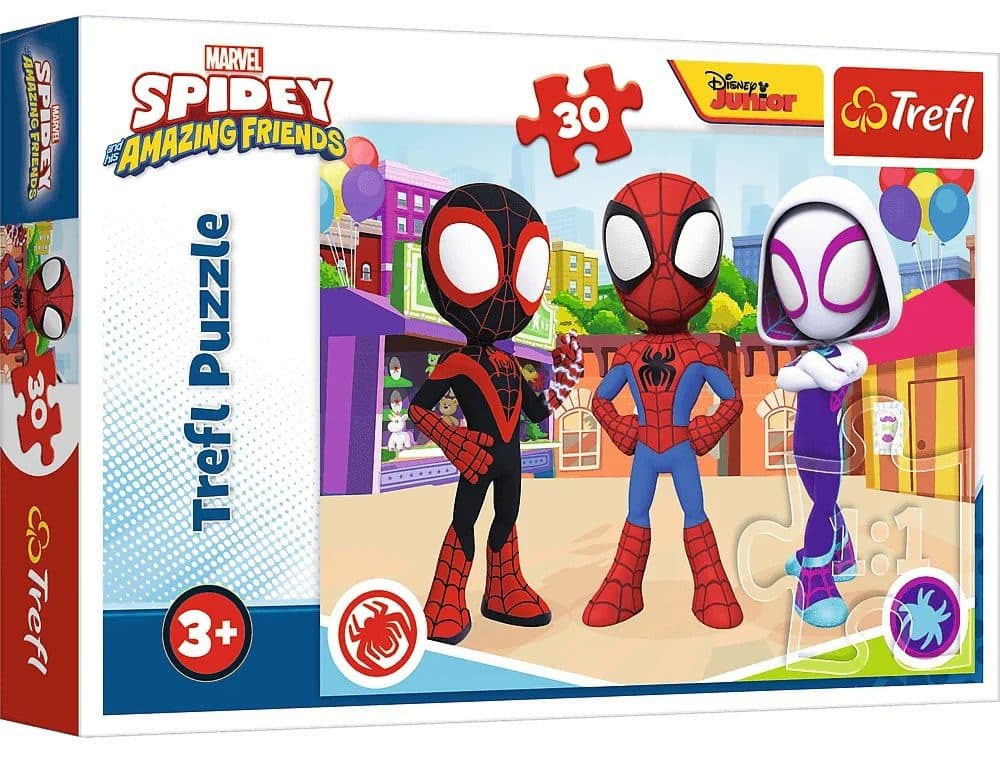 18285 Puzzles - "30" - The adventures of Spiday and friends / Spiday and his Amazing Friends
