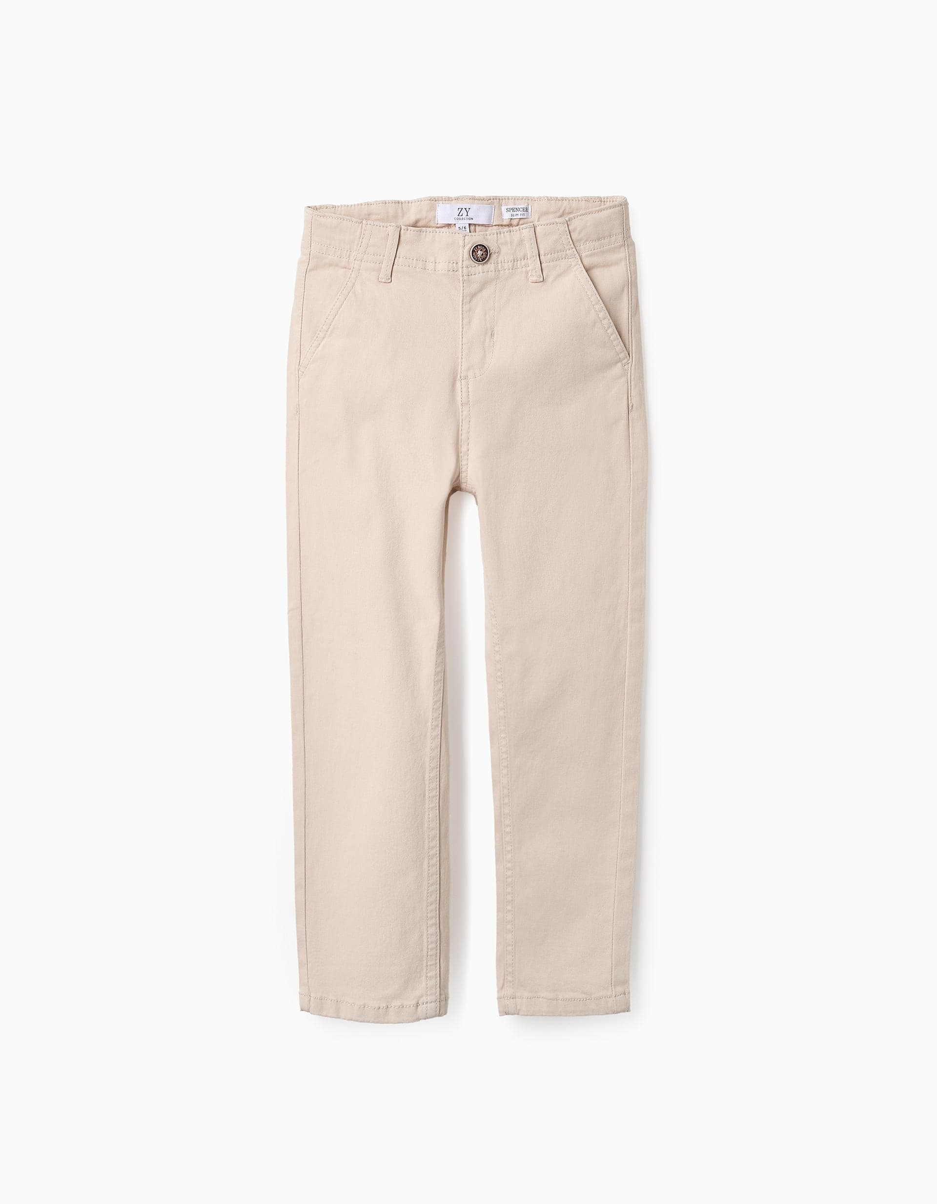 31065728027033 - CHINO PANTS TWILL, LIGHT GREY, 9/10