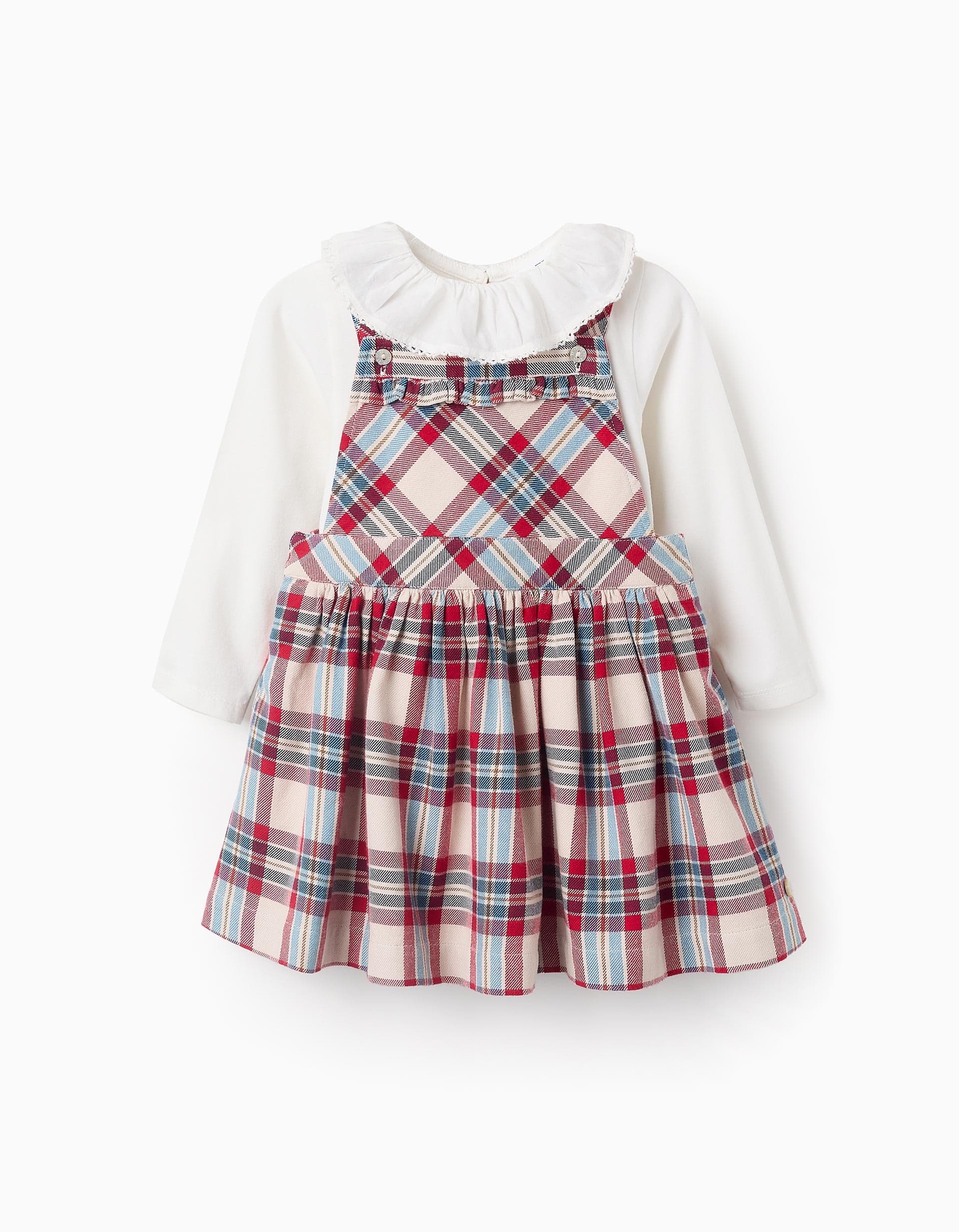 31069052027012 - SET TOP SKIRT, LIGHT GREY, 24/36M