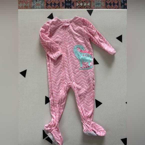 1R502410 FA24 IG 1 PC Cotton Pink Dino Prt 24M