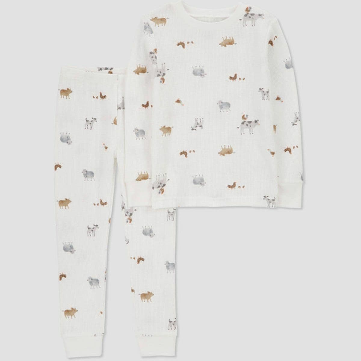 2R502310 FA24 TG 1 PC Cotton Ivory Animals Prt 5T