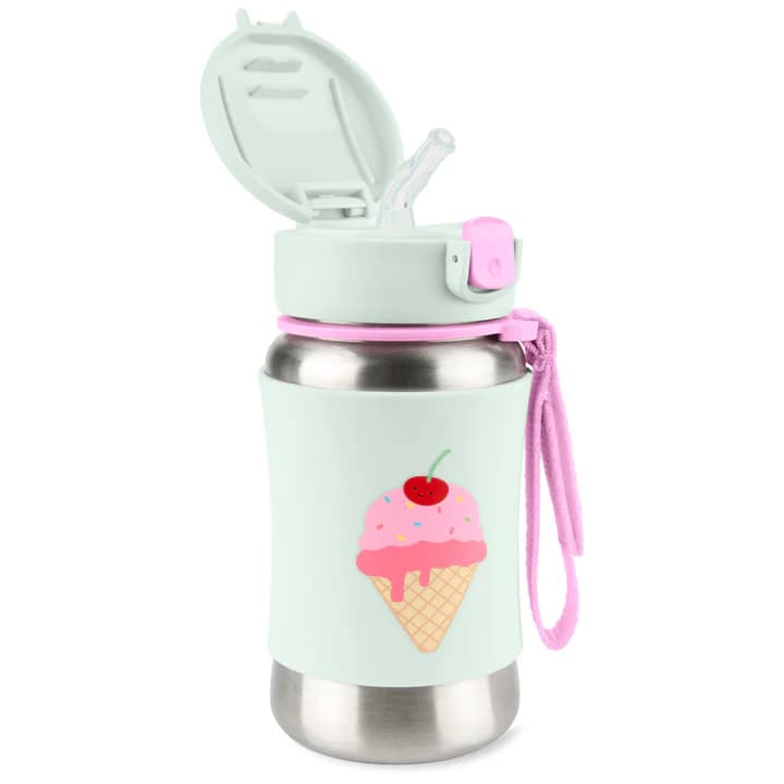9O285610 Spark Style SS Straw Bottle- Ice Cream