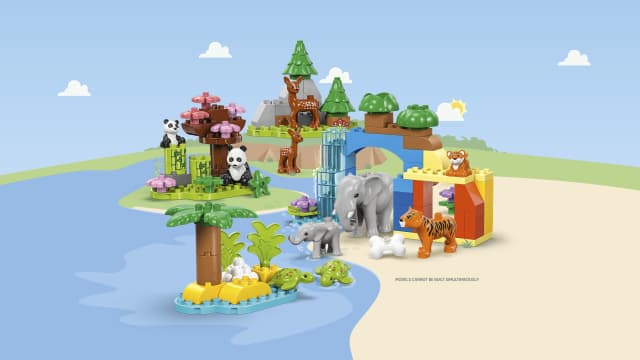 10446 3 in 1 Wild Animal Families V29