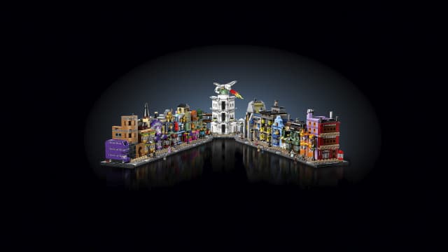 76444 Diagon Alley™ Wizarding Shops V29