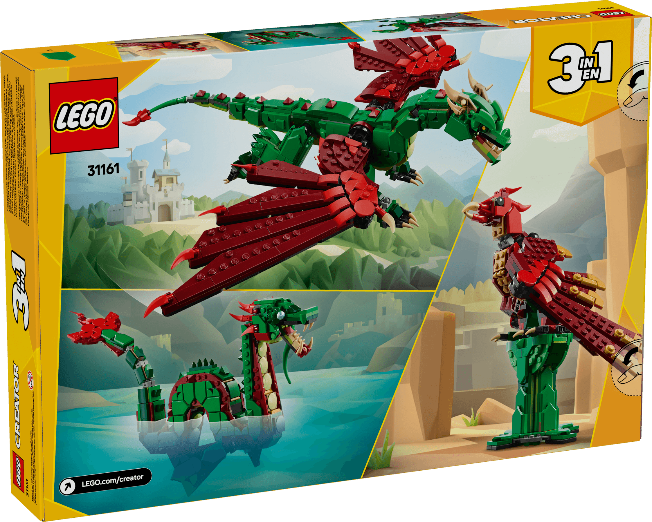 31161 Medieval Dragon V29