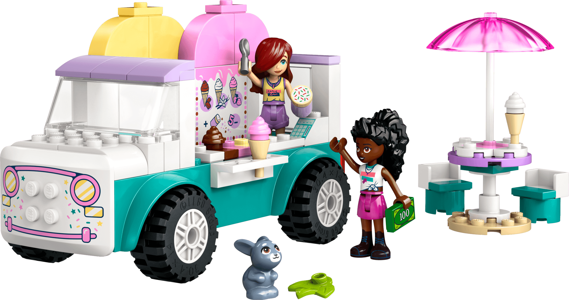 42644 Heartlake City Ice Cream Truck V29