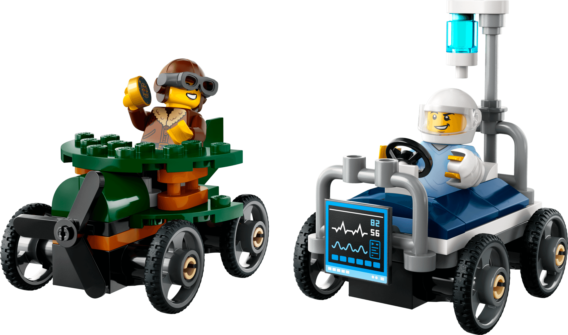 60459 Airplane vs. Hospital Bed Ra.. V29